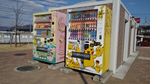 綾川町のおすすめスポットポケモン自販機